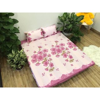Set Chăn Ga Gối Cotton 5 Món Chăn Hè