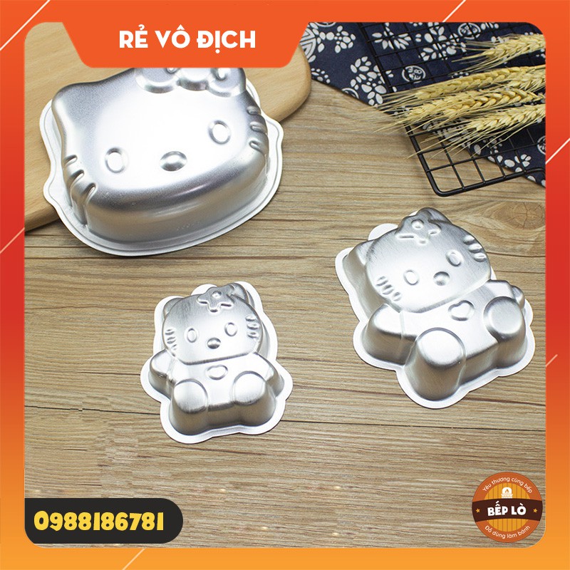 Khuôn Hello Kitty làm thạch, flan, rau câu, pudding H625, H635, H636