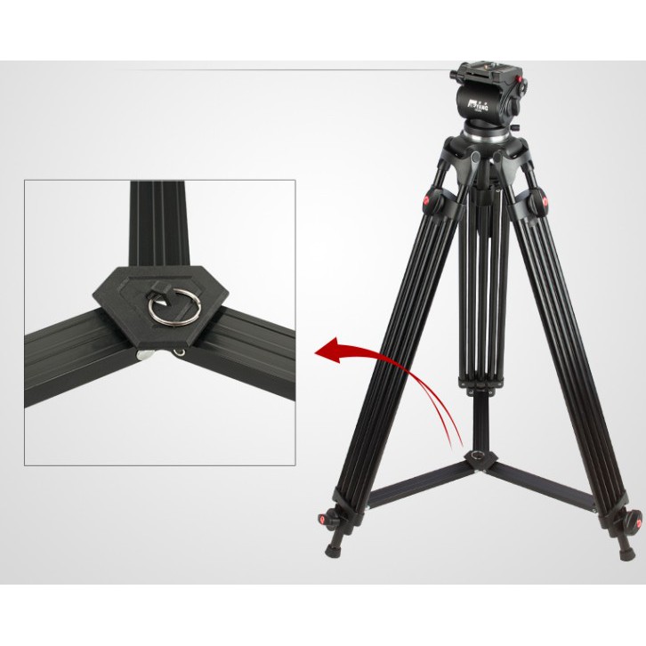 Chân máy quay Jiejang JY-0606B