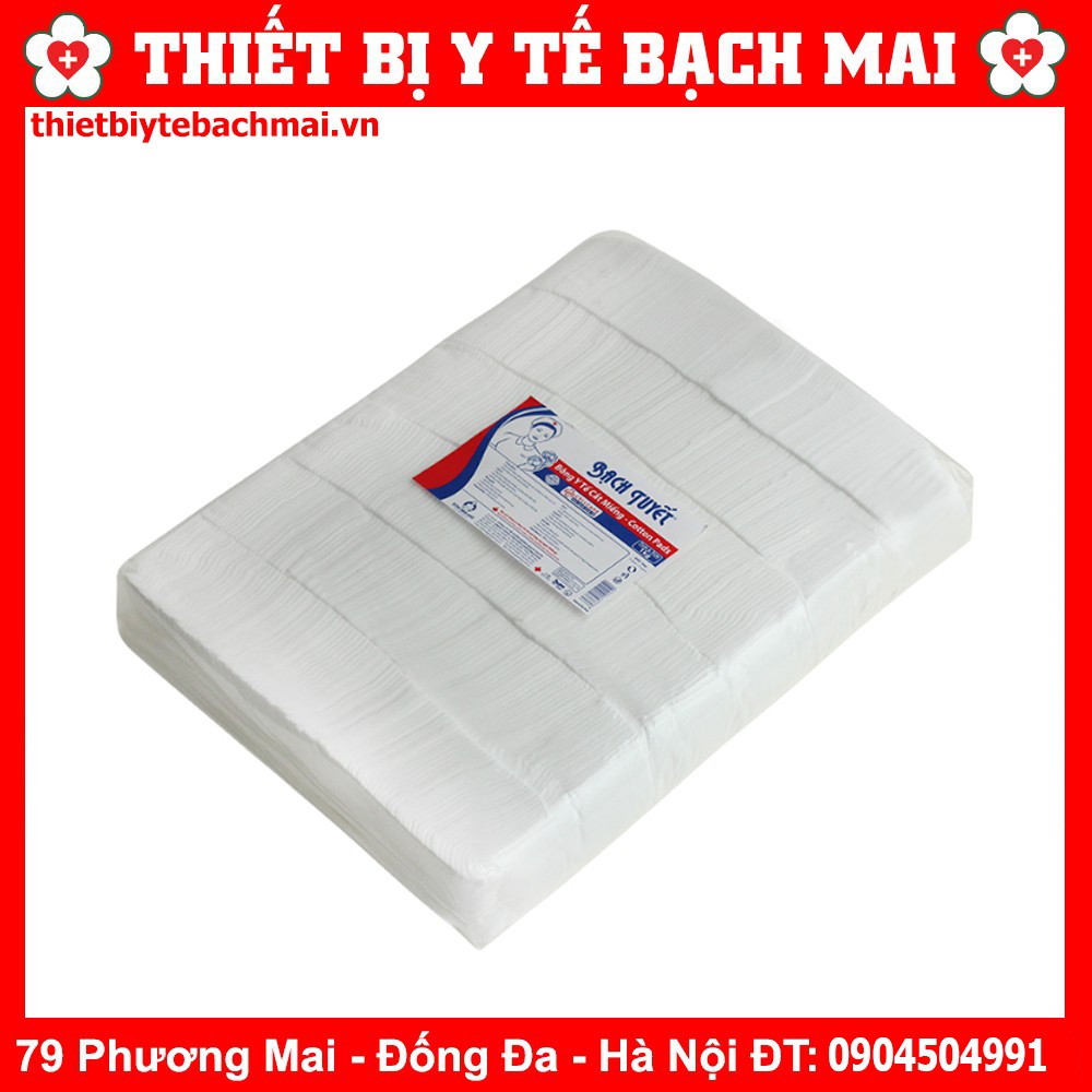 Bông Bạch Tuyết Y Tế Cắt Miếng - Hàng Việt Nam Chất Lượng Cao [7x7cm, 10x10cm]