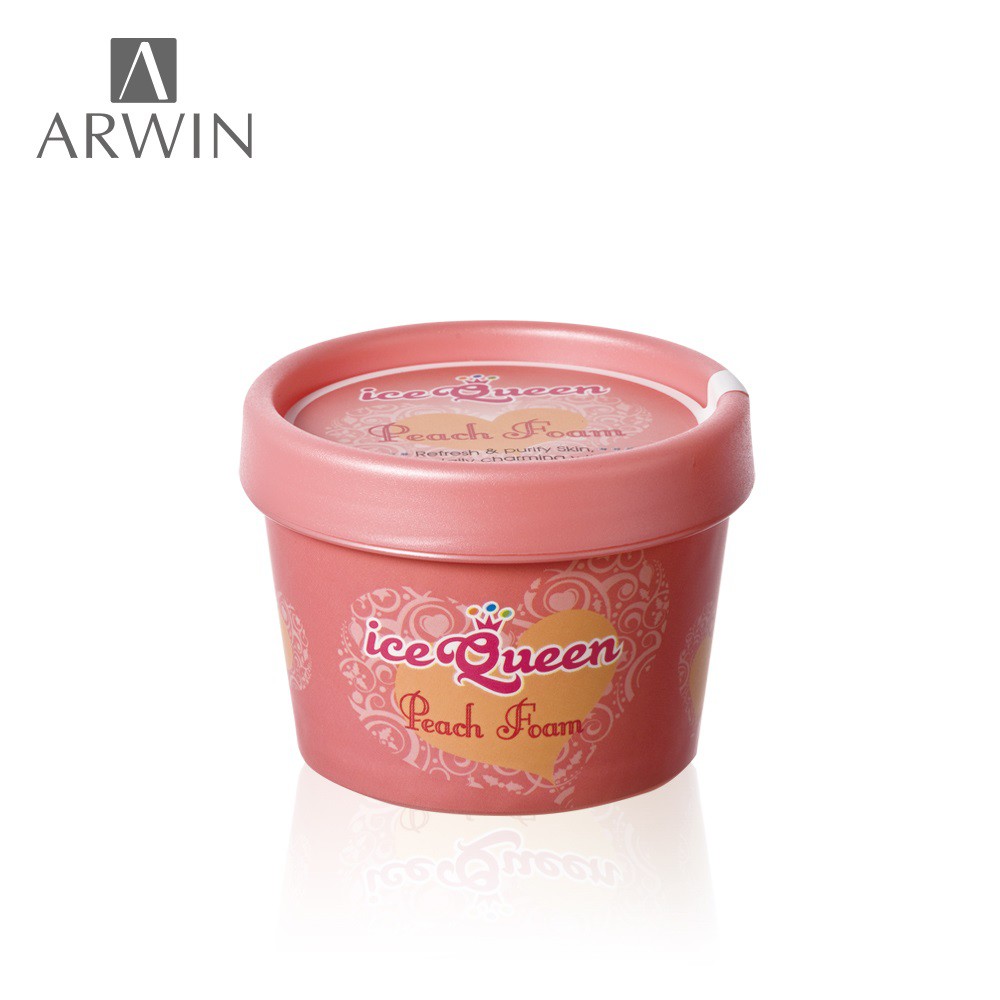 Sữa rửa mặt hương đào ARWIN Amino Acid Cleansing Foam Peach Chống oxi hóa, dưỡng ẩm, làm trắng da hiệu quả 100ml