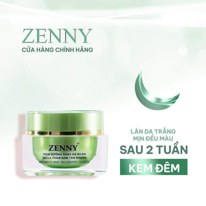 Kem Zenny ban đêm tặng serum Zenny