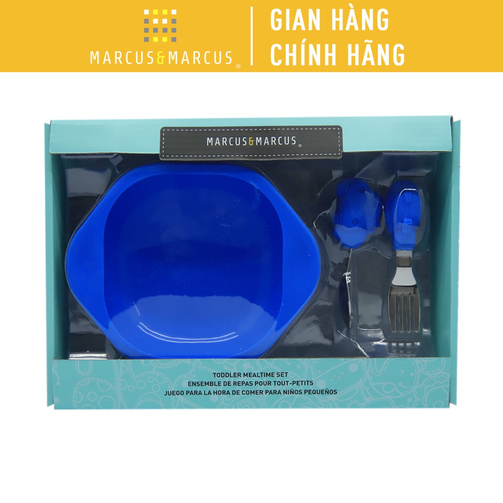 Bộ đồ dùng ăn dặm Toddler Marcus &amp; Marcus, cho bé từ 18 tháng - Lucas