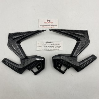 Ốp Gác Chân Sau Cacbon Air Blade 2020-2021
