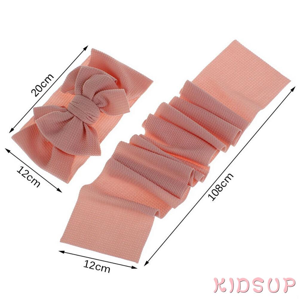 ❄❅❆12pcs Kids Girl Baby Headband Toddler Lace Bow Flower Hair Band Accessories