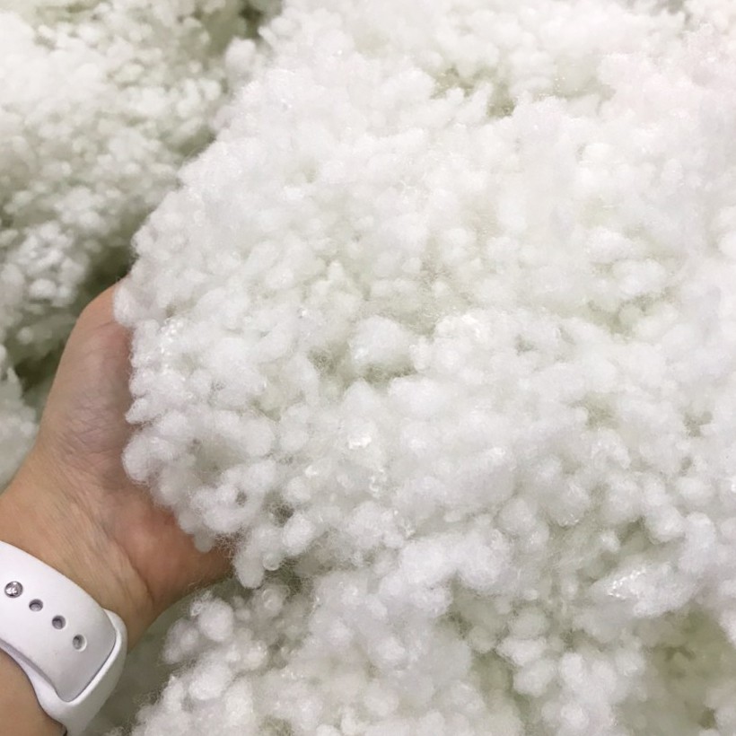 Bông gòn bi (hạt) nhân tạo nhồi gối, nhồi thú cao cấp 200g