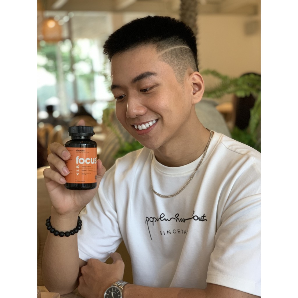 Viên uống tăng tập trung, tỉnh táo, tăng cường năng lượng Neowell Focus+ (30 viên) | Thế Giới Skin Care