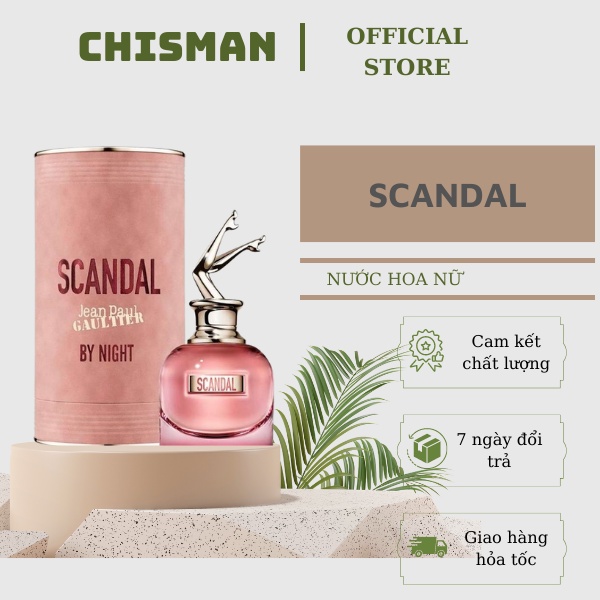 Nước Hoa Nữ SCandal, So Scandal  EDP 80ml- Hương thơm nữ quyến rũ sexy, sang chảnh lưu hương lâu- Chisman