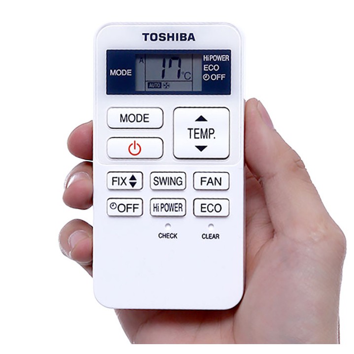 [Mã ELHA9 giảm 15% đơn 50K] Điều khiển điều hoà TOSHIBA (Trắng nhỏ)