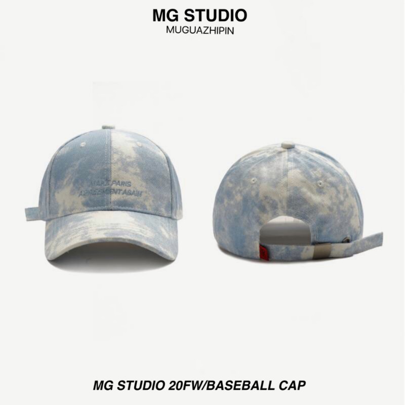 Mũ Lưỡi Trai MG STUDIO Thiết Kế Màu Loang Cá Tính