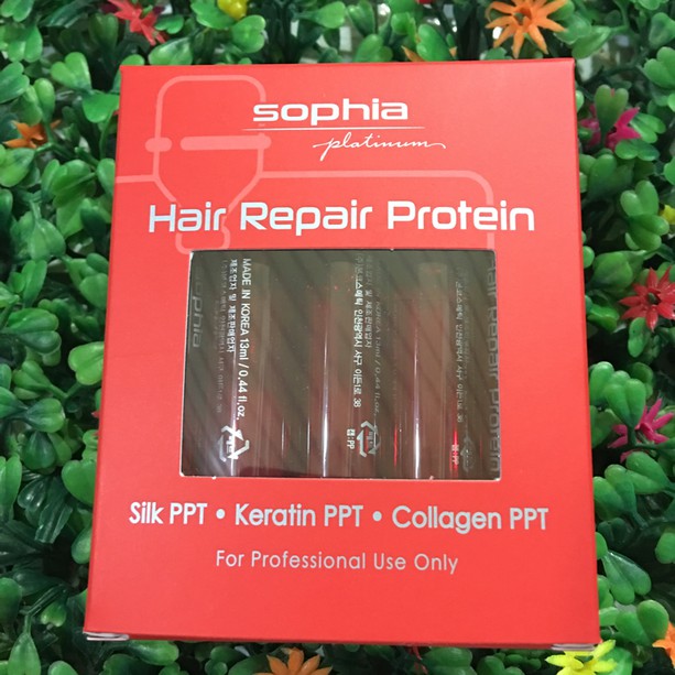 SOPHIA Sophia Protein Repair chuyên phục hồi tóc hư nát (Lọ 13ml)