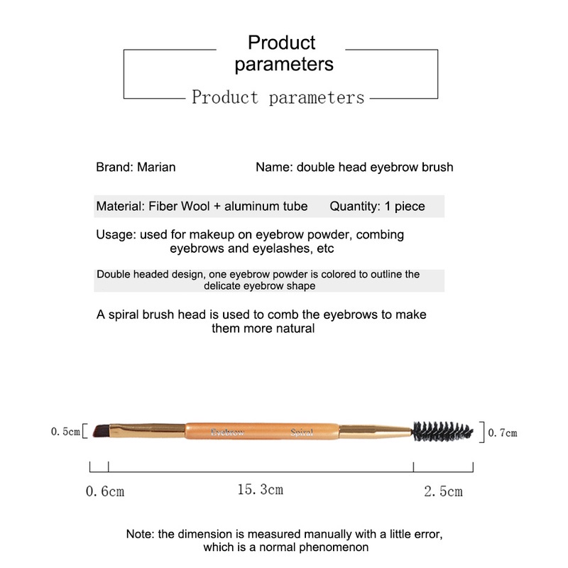Cọ trang điểm lông mày hai đầu tiện dụng | BigBuy360 - bigbuy360.vn