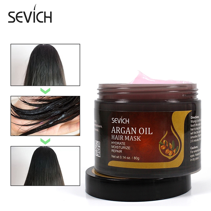 Mặt nạ tóc SEVICH 80g chăm sóc phục hồi tóc hư tổn