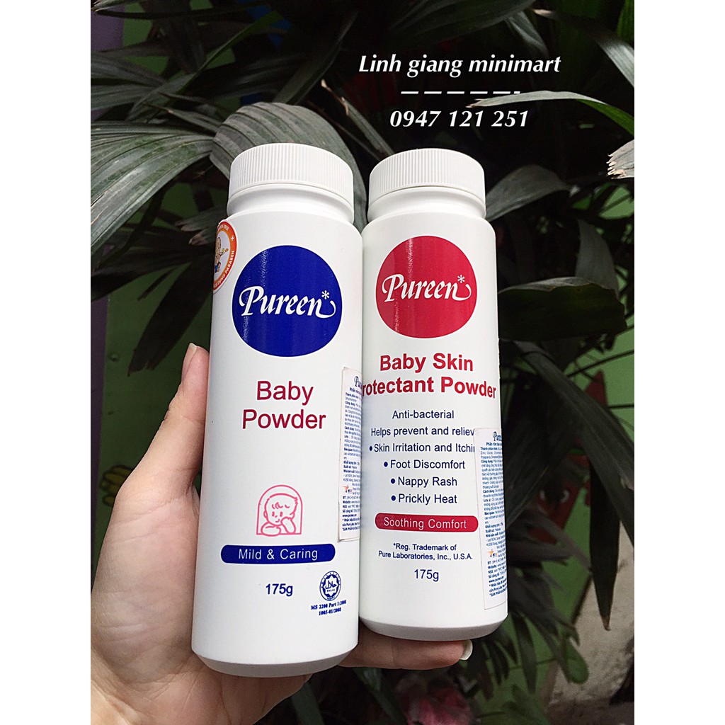 | 2 LOẠI | PHẤN RÔM BẢO VỆ DA/ DỊU NHẸ PUREEN 175G Sản phẩm của công ty Imexco