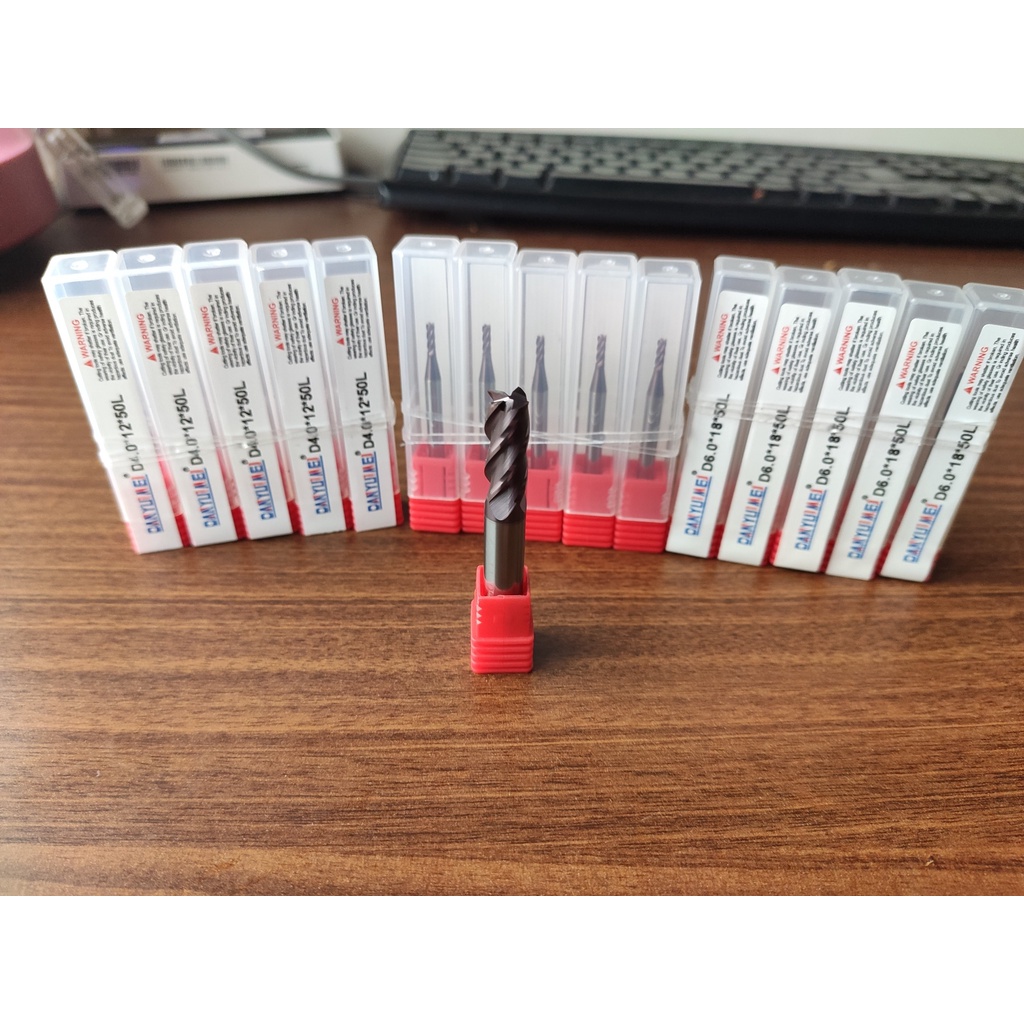 Dao phay thép, Thép Carbide 55HRC