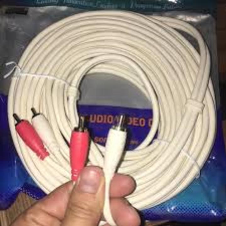 Dây AV Choseal 2RCA ra 2 RCA  dài 10m- Hàng chính hãng