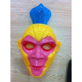 Mặt nạ trung thu tôn ngộ không (nhựa an toàn cho bé có đèn