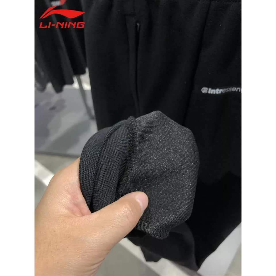 Quần thể thao nỉ Lining bó gấu