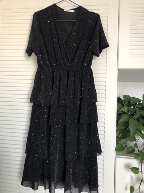 Váy kim tuyến -kèm ảnh thật  mã 170