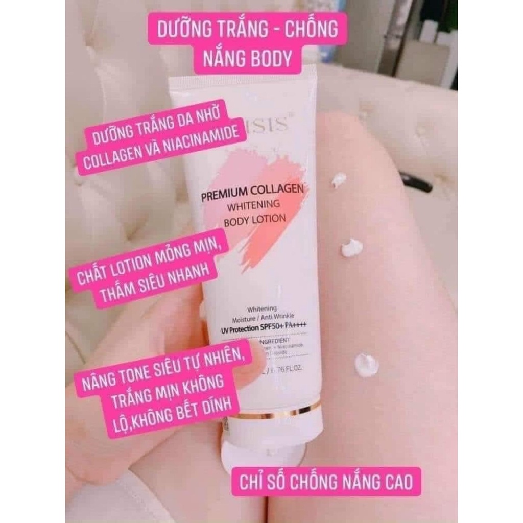 Kem trắng da body Great86 kem body Whisis dưỡng trắng, chống nắng SPF 50+, dưỡng ẩm,nâng tone 200ml