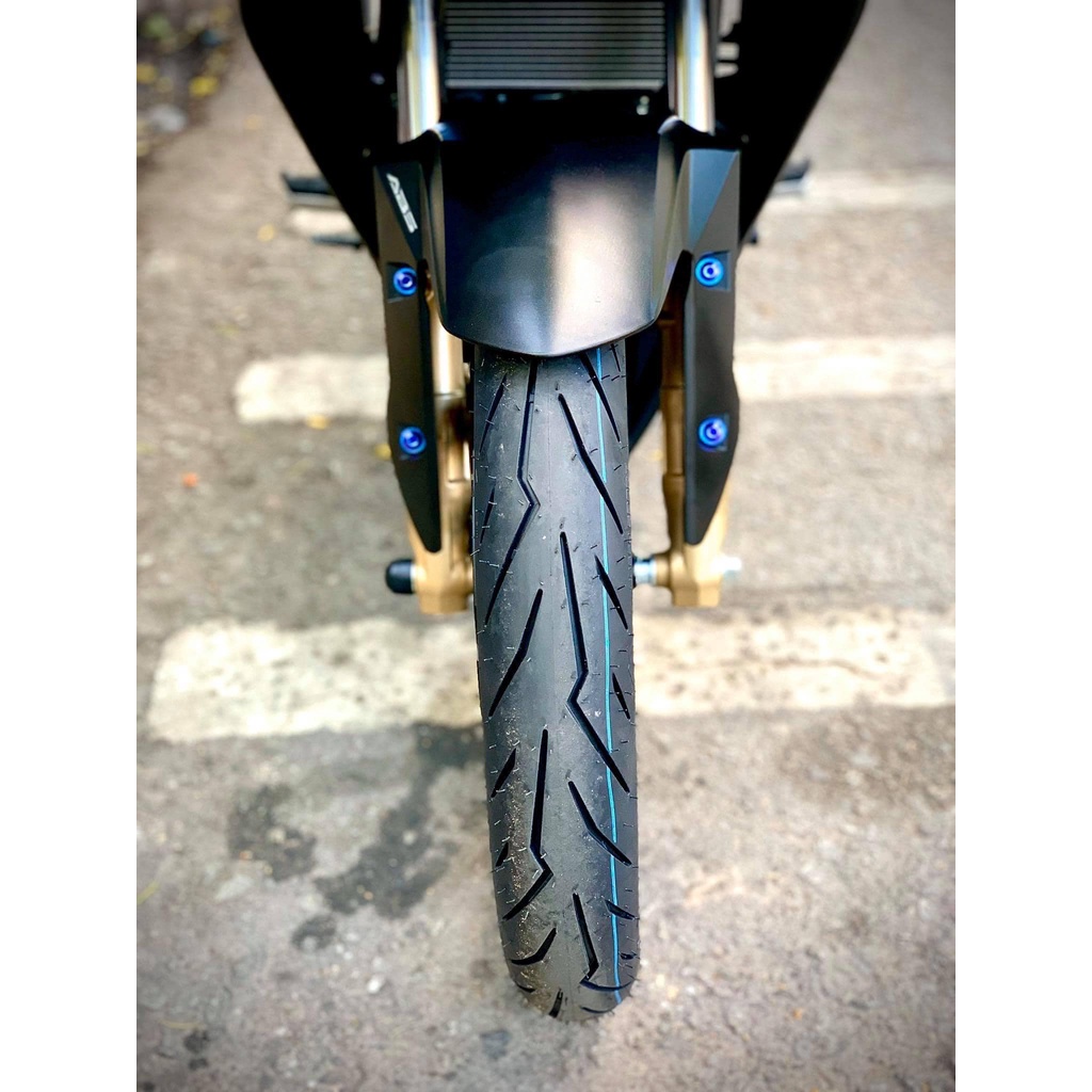 Cặp Vỏ xe Pirelli Diablo Roso size 70 - 80/90/17 “ không ruột “ bao bám đường