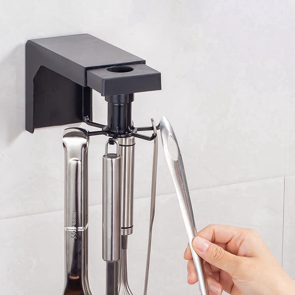 Giá Treo Đồ 6 Móc Gắn Tường Tiện Lợi