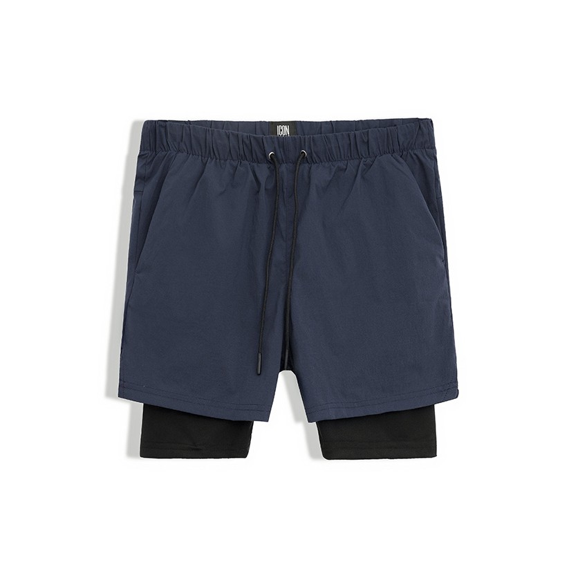 [Mã FAMALLT5 giảm 15% đơn 150K] Quần Short Dù Thể Thao 2 Lớp Relaxed Training | BigBuy360 - bigbuy360.vn