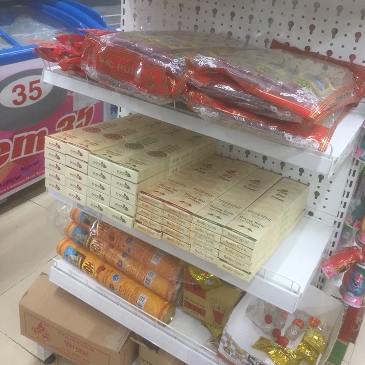 Nhang Hương Bài Bồ Đề Tâm Sạch An Toàn Hương Tự Nhiên Dễ Chịu Mang Lại Tài Lộc Hộp 30 Nén Dài