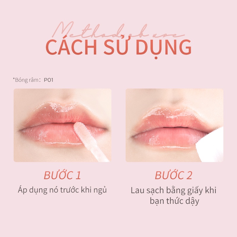 Son Dưỡng Môi Che Khuyết Điểm Chống Nếp Nhăn Dưỡng Ẩm Ngày Và Đêm Colorkey