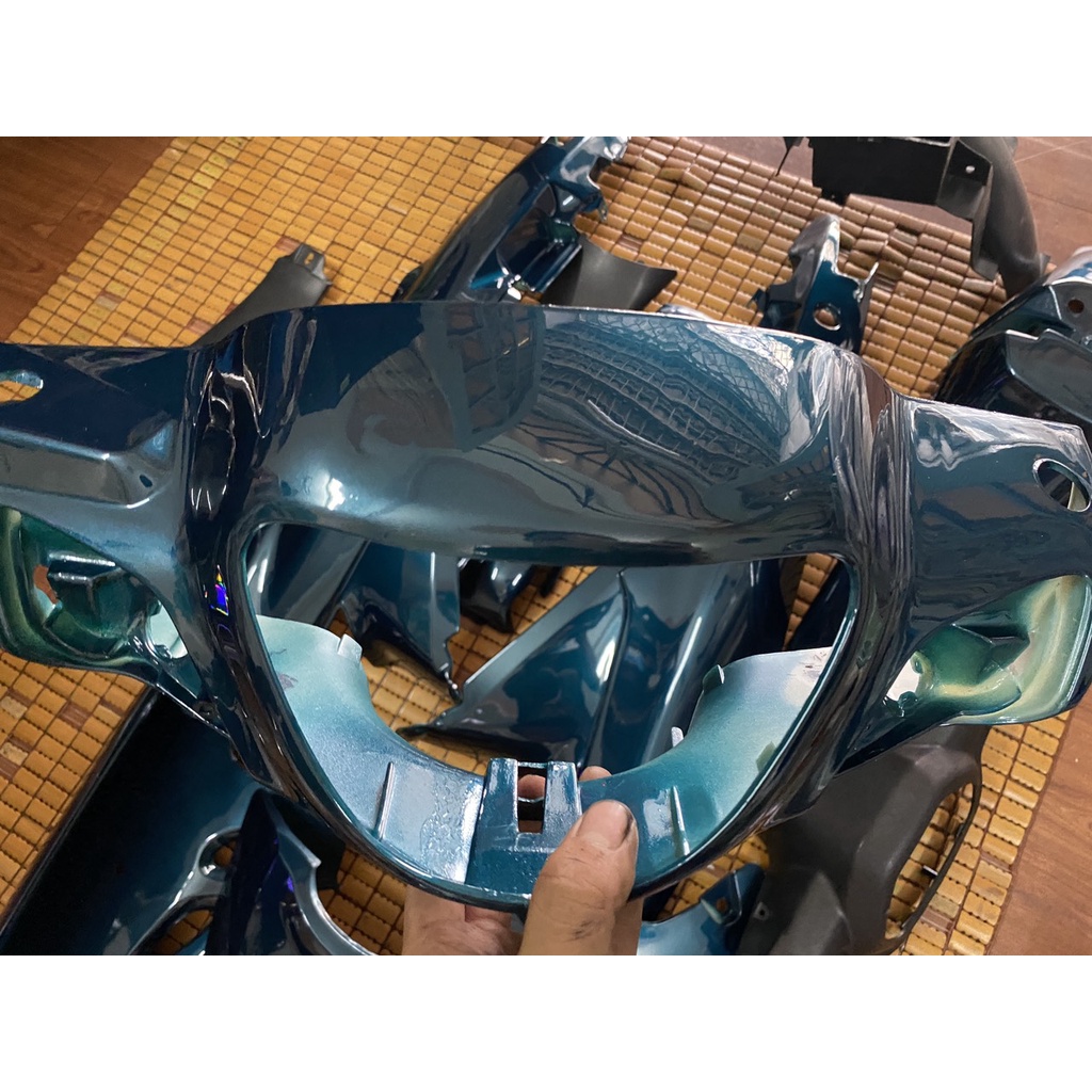 Dàn áo xe Best hàng Việt Nam loại 1 màu Xanh Nhớt