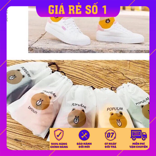 Set 10 đôi tất gấu Broun kèm túi đựng siêu xinh
