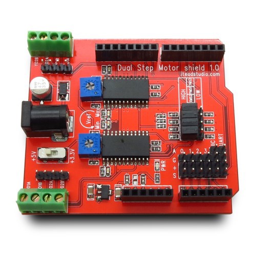 Arduino 2 stepper motor shield-TH345