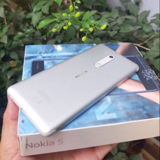 Nokia 5 Trắng 2Sim Fullbox Chính Hãng Nokia Nguyên Zin.