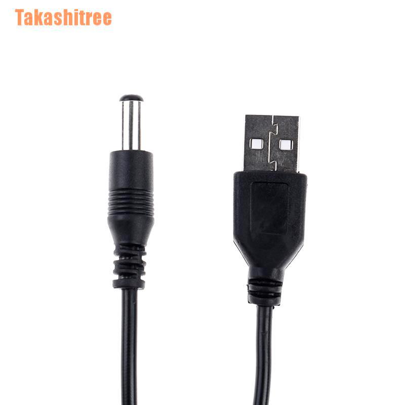 Dây Cáp Sạc Chuyển Đổi Usb Male Sang 3.5mm Dc Plug Cho Máy Tính Bảng / Pc