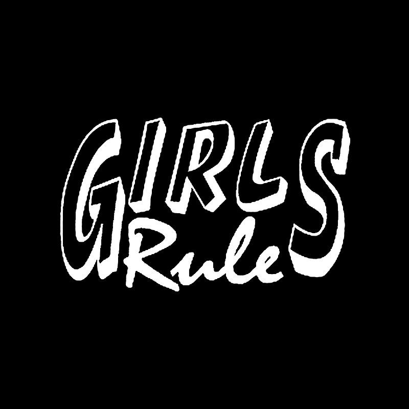 Decal Dán Xe Hơi In Chữ &quot;Girl Rules&quot; 15.1cm X 9cm