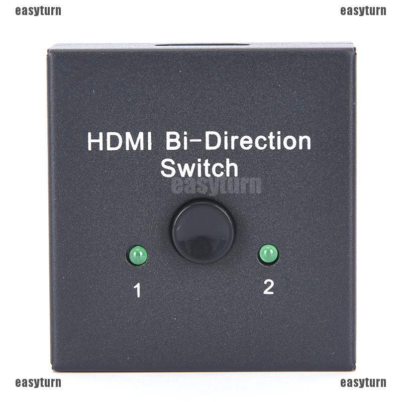 🌸ĐẦY ĐỦ 🌸HDMI 2.0 Bi-direction Smart Switcher 2x1 1080p 4K Resolution Ultra HD Switch