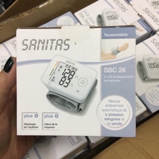 Máy đo huyết áp cổ tay  SANITAS SBC 26 xách tay Đức