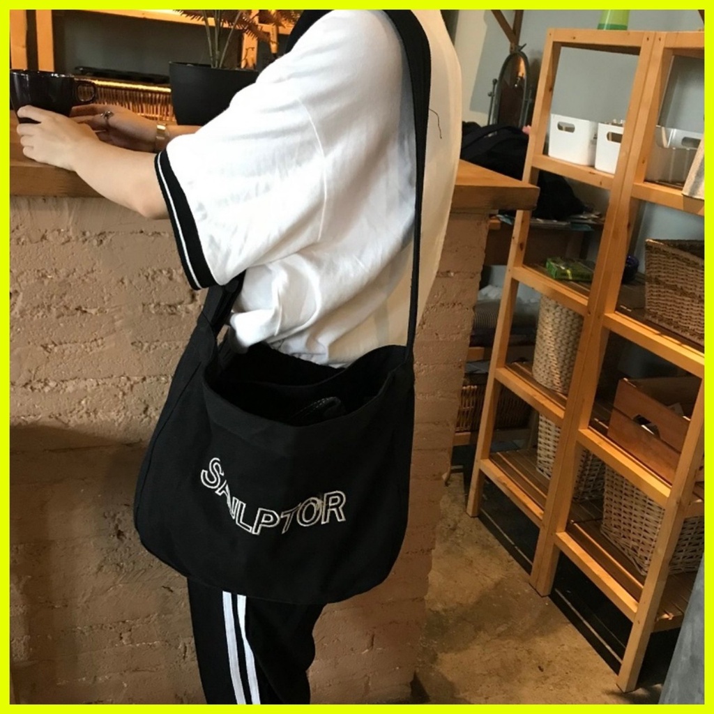 Túi đeo chéo nam nữ vải canvas phong cách Hàn Quốc giá rẻ siêu hot - TN79STORE