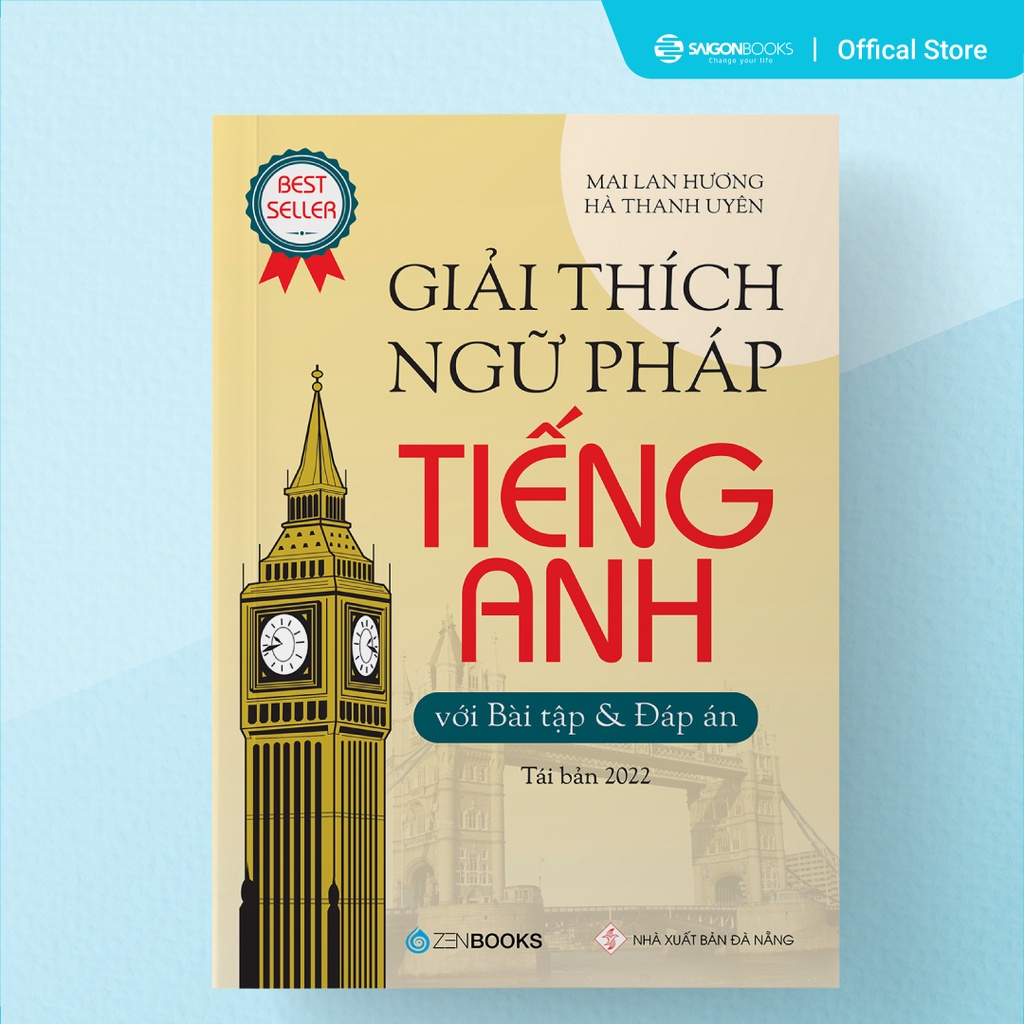 SÁCH - Giải Thích Ngữ Pháp Tiếng Anh Với Bài Tập Và Đáp Án (TB 2022) | BigBuy360 - bigbuy360.vn