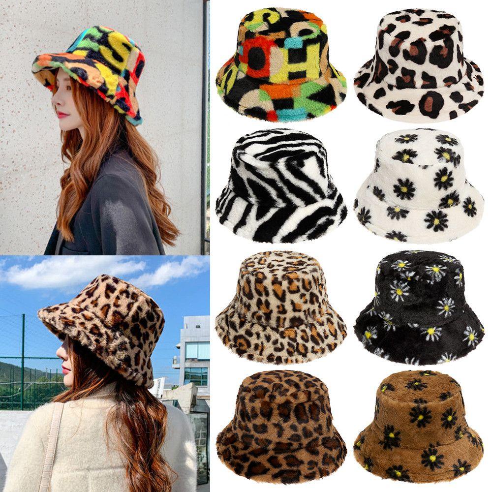 Nón Bucket Chất Liệu Mềm Mại Màu Sắc Cầu Vồng Thời Trang Cho Nữ