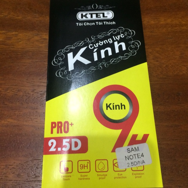 Kính cường lực sam sung note 4