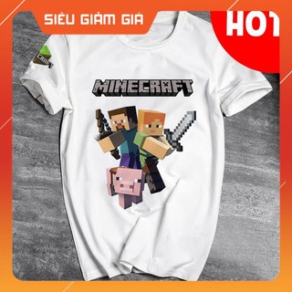 [SALE] áo phông MineCraft giá siêu rẻ in 3D cực nét