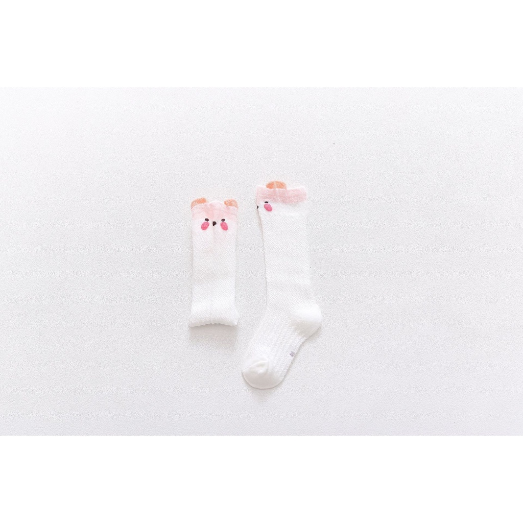 Vớ Mỏng Dài Qua Gối Chống Muỗi Thoáng Khí Thời Trang Xuân Hè Cho Bé Sơ Sinh