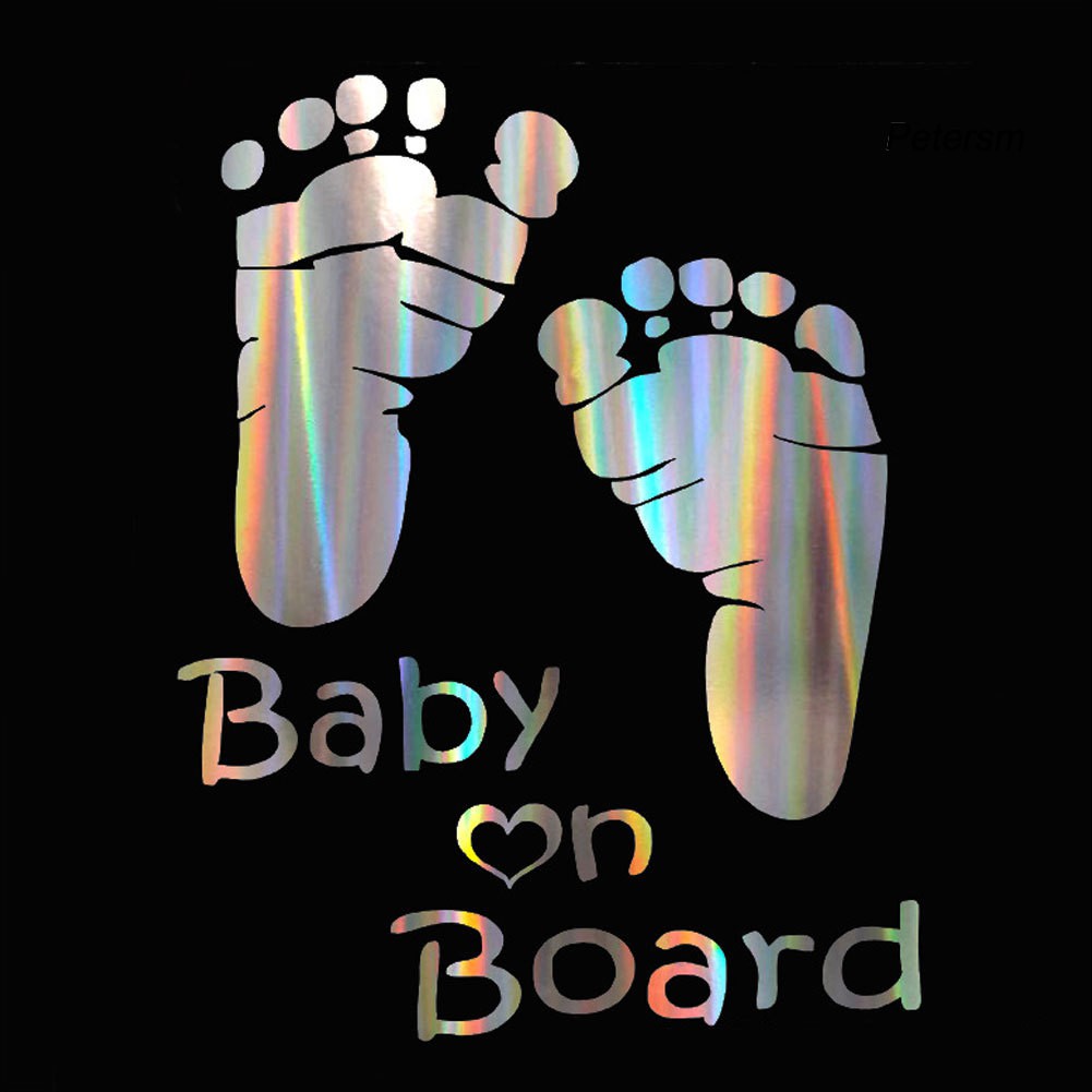 Sticker Dán Xe Hơi Chữ Baby In Car