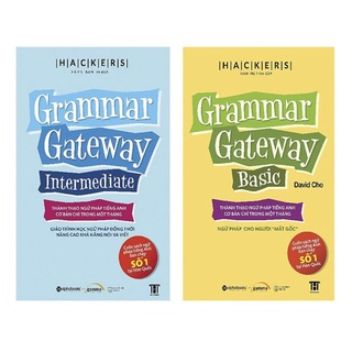 Sách combo 2 cuốn - grammar gateway basic & intermediate - bản quyền