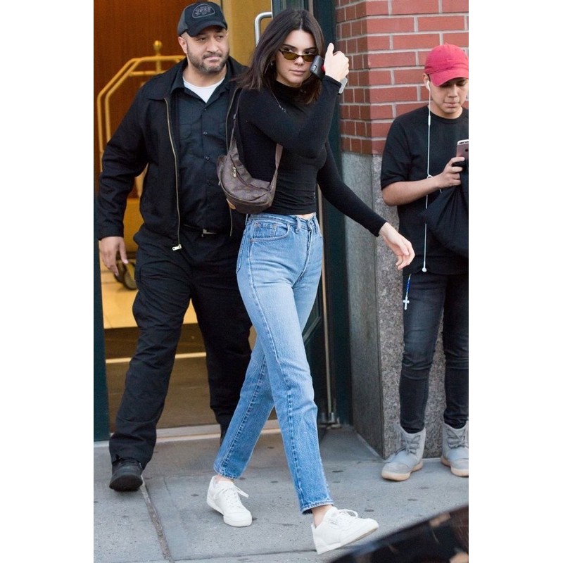 Quần jean baggy Levis vintage, jean form lưng cao, momjean wash bạc | BigBuy360 - bigbuy360.vn