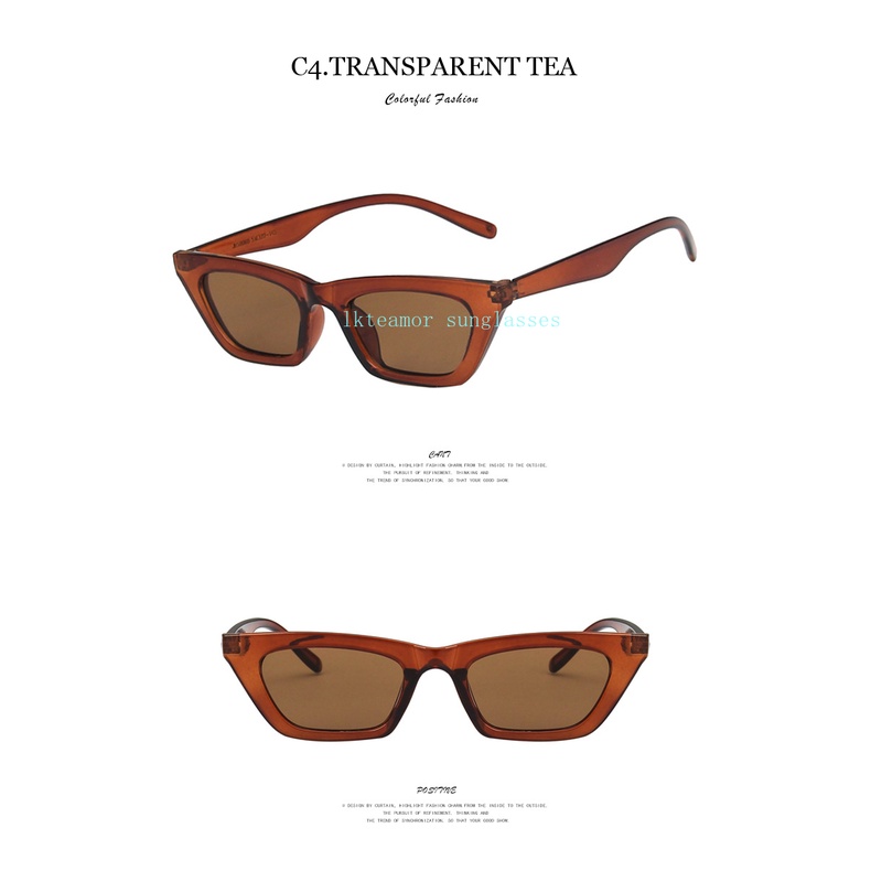 Kính Mát Mắt Mèo Thời Trang Âu Mỹ