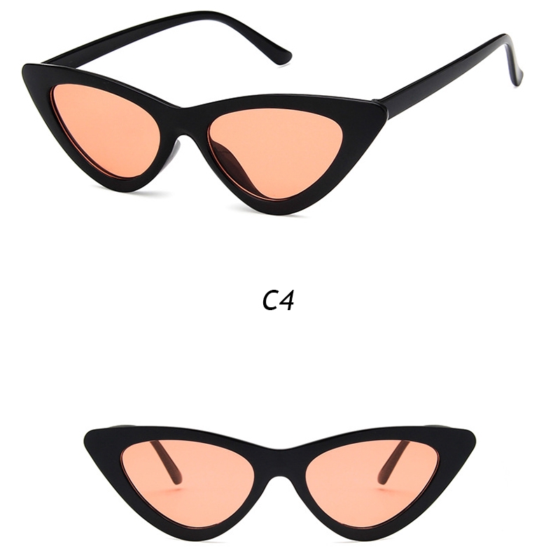 Kính Mát Mắt Mèo Phong Cách Retro Hàn Quốc