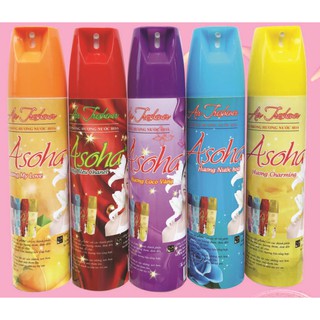 Xịt phòng hương nước hoa asoha 350ml