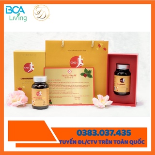 Viên nang Nhân sâm Canada CND GINSENG GOLD (Hộp 60 viên)